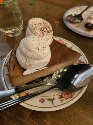 Tiramisu cheesecake  at DC Vegan in Washington