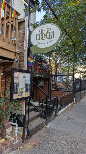 This is the sign you're looking for! at DC Vegan in Washington