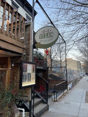  #Veganuary at DC Vegan in Washington
