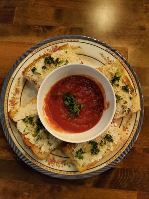 Ricotta and herb focaccia at DC Vegan in Washington