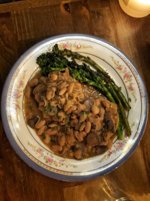Wild Mushroom Ragout at DC Vegan in Washington