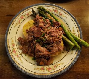 Chianti Braised Jackfruit at DC Vegan in Washington