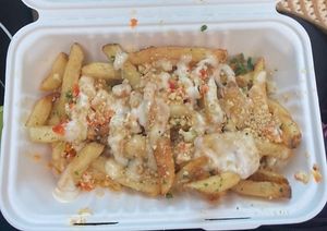 Fries Italiano  at DC Vegan in Washington