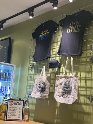 Merch !  at DC Vegan in Washington