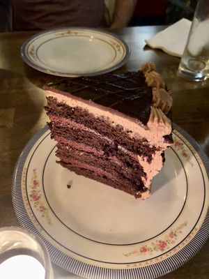 Giant cake!   at DC Vegan in Washington