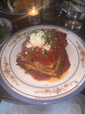 Lasagna   at DC Vegan in Washington