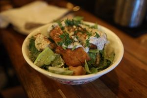 Cesar's salad - good! at DC Vegan in Washington