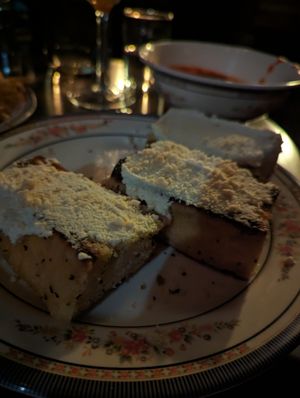 Ricotta focaccia at DC Vegan in Washington