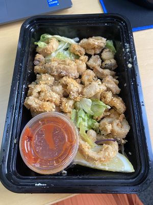 King Trumpet Calamari  at DC Vegan in Washington