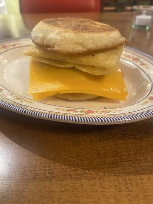 Sausage egg and cheese sandwich   at DC Vegan in Washington