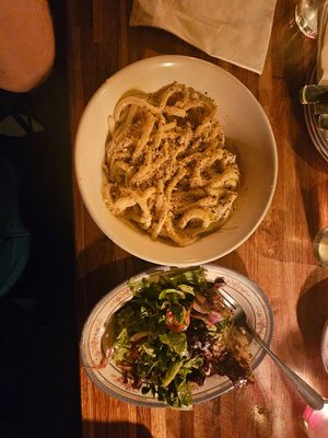 Cacio El pepe at DC Vegan in Washington