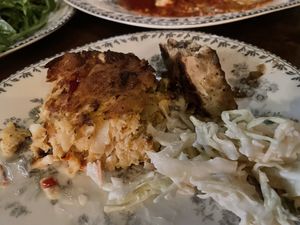 “Sea” cakes- I forget the name!  at DC Vegan in Washington