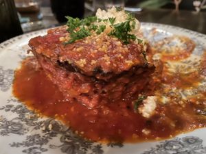 Hearty lasagne!  at DC Vegan in Washington