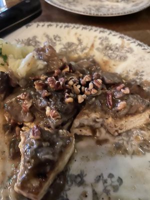 Tofu Marsala- tasty  at DC Vegan in Washington