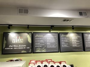 The deli  at DC Vegan in Washington