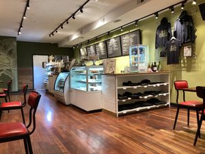 the deli  at DC Vegan in Washington