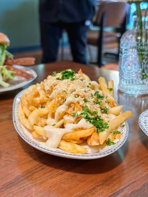 Italiano Fries  at DC Vegan in Washington