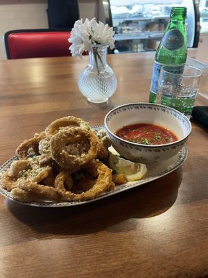 Calamari  at DC Vegan in Washington