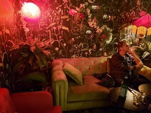 Lounge at DC Vegan in Washington