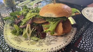 CHICK'N CUTLET CLUB  at DC Vegan in Washington