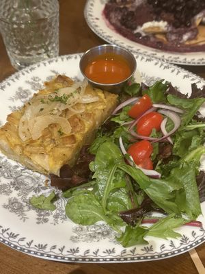 Frittata (brunch menu)   at DC Vegan in Washington