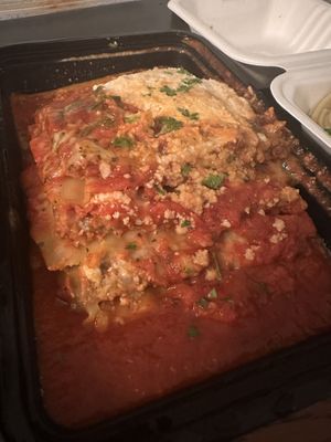 Lasagna (delivery)  at DC Vegan in Washington