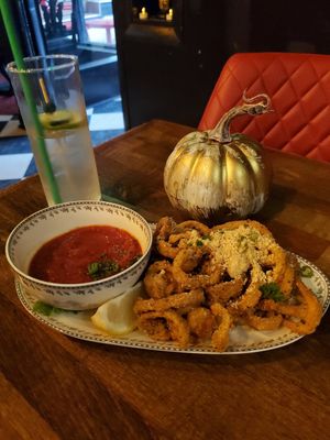 King Trumpet Calamari at DC Vegan in Washington
