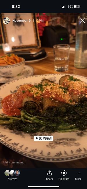   at DC Vegan in Washington