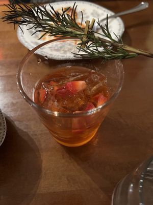 Strawberry Negroni  at DC Vegan in Washington