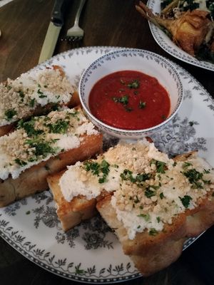 Ricotta/Focaccia at DC Vegan in Washington