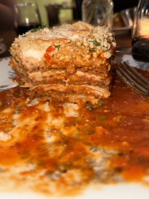Lasagna  at DC Vegan in Washington