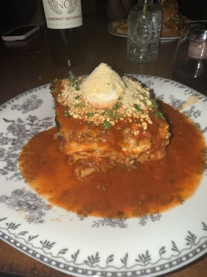 Lasagna  at DC Vegan in Washington