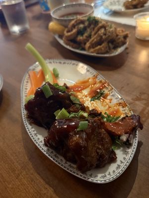 Bbq cauliflowerr  at DC Vegan in Washington