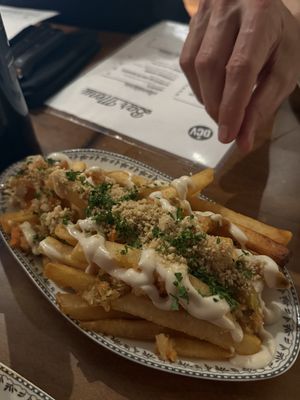 Fries  at DC Vegan in Washington