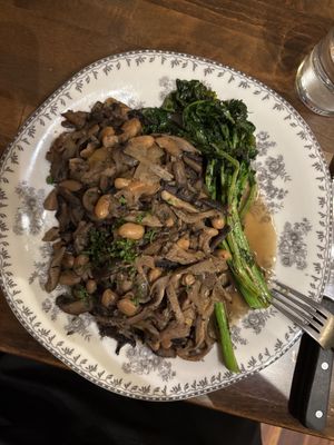Wild Mushroom Ragout - Divine!  at DC Vegan in Washington