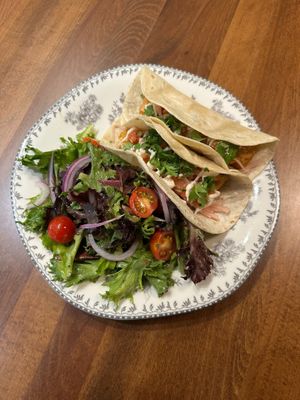 Fish Taco Speical at DC Vegan in Washington