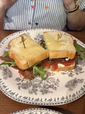 BLT daily special   at DC Vegan in Washington