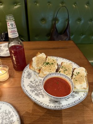 Herb and focaccia bread  at DC Vegan in Washington