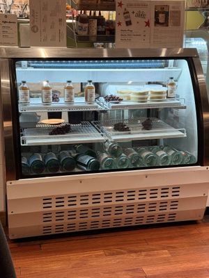 cheese cooler  at DC Vegan in Washington