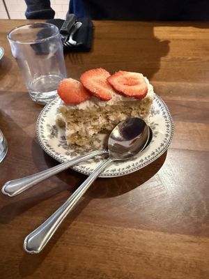 tres leches  at DC Vegan in Washington