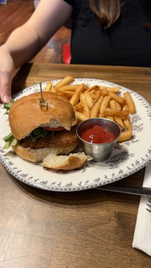 Chickn sandwich  at DC Vegan in Washington