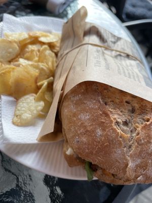 Sandwich at Café Hygge in Horsens