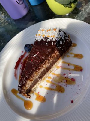 Bounty Cake  at Café Hygge in Horsens