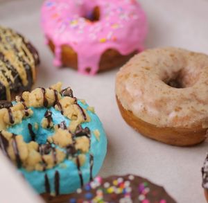 Assorted box of 6 vegan doughnuts  at Joughnuts Doughnuts in Mississauga