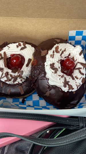 Black Forest (my favourite one)   at Joughnuts Doughnuts in Mississauga