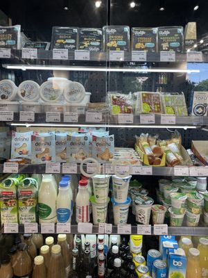Great variety of vegan products. One side of the store is a mini supermarket    at Snack Bar Green - Снак бар и био магазин ЗЕЛЕН - Графа Био магазин ЗЕЛЕН Графа in Sofia