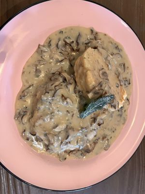 Biscuits and gravy  at Acorn Community Cafe in Eugene