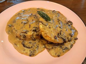 Biscuits and gravy at Acorn Community Cafe in Eugene
