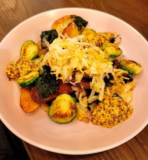 Winter hash at Acorn Community Cafe in Eugene