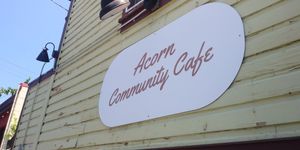  at Acorn Community Cafe in Eugene